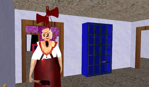 Scary santa granny horror : siren head chapter III screenshot 4