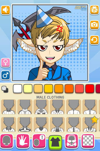 Anime Face Maker GO FREE screenshot 10