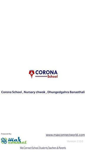 Corona School , Nursary chwok Banasthali स्क्रीनशॉट 1