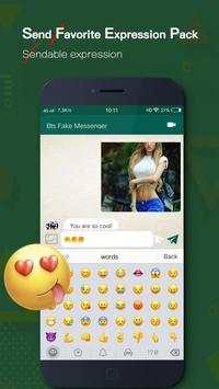 Bts Fake WhatsChat Messenger screenshot 3