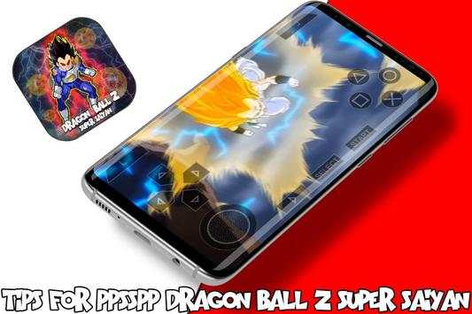 Tips For PPSSPP dragon ball z super saiyan screenshot 3