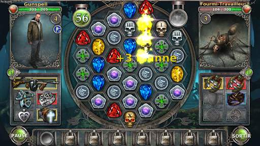 Gunspell - match 3 aventure screenshot 1