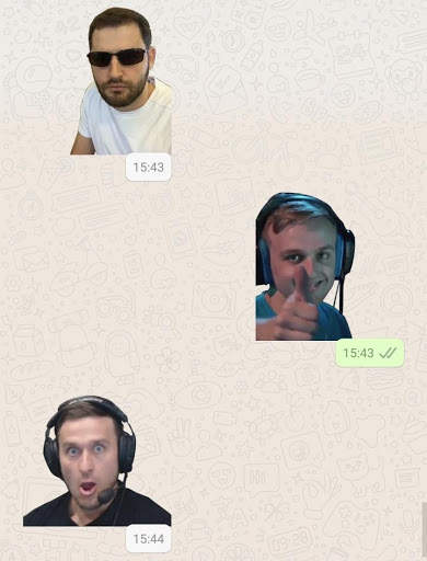 Players CSGO Stickers screenshot 2