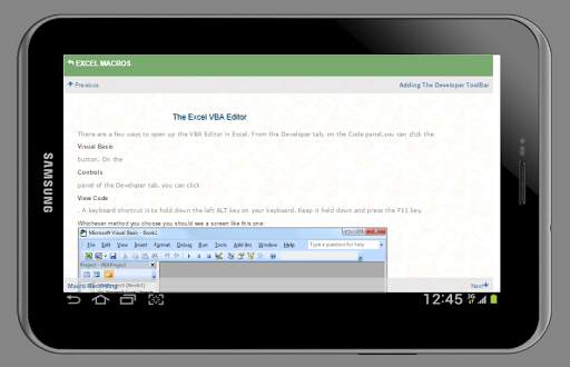 Learn Offline VBA Programming - Tutorials for VBA screenshot 12