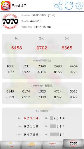Best Live 4D Result Malaysia screenshot 4