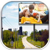 Photo Frames: Hoarding icon