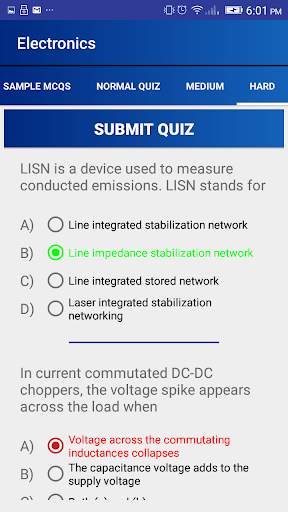 MCQuiz: Electrical Engineering screenshot 5