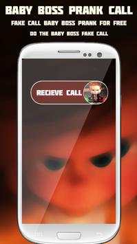 Baby Boss Fake Call screenshot 4
