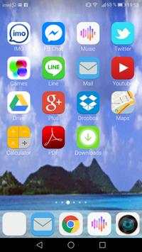 Launcher Theme hd for iPhone 8 screenshot 1