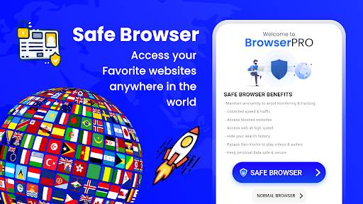 Private VPN - Proxy Browser screenshot 2