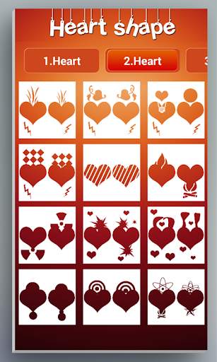 Heart Shape Collage screenshot 3