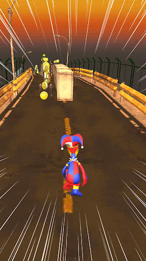 Cartoon Bird Runner: Circus स्क्रीनशॉट 1