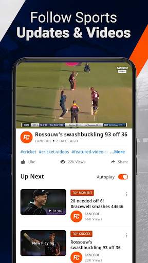 FanCode : Live Cricket & Score screenshot 8