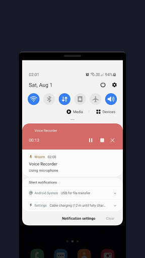 Wisom - Camera/Microphone Access Indicator screenshot 3