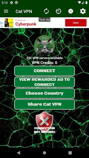 Cat VPN - Cloud VPN Proxy Server & Secure Service screenshot 5