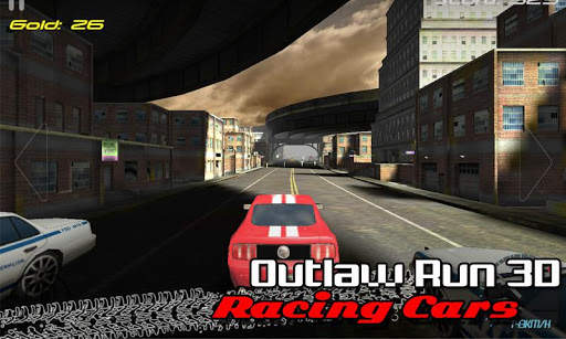 Outlaw run 3D - Racing Cars screenshot 1