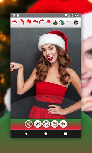 Santa Hat Photo Editor screenshot 3