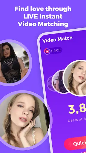 CuteU - Video match to find special friends screenshot 1