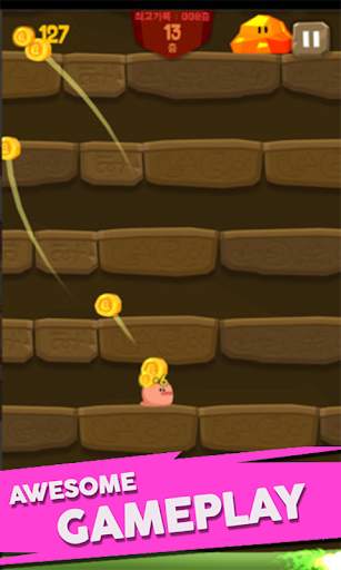 Worm Zone Jump Adventures Game screenshot 2