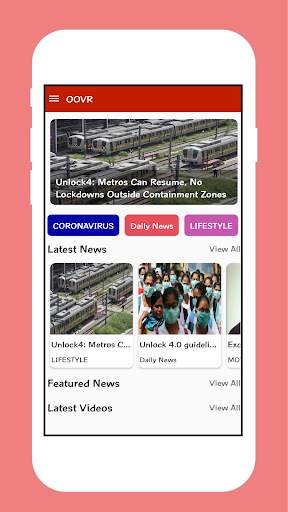 Oovr News - All in one News App in India screenshot 2