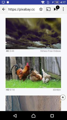 Web Video Cast Chromecast screenshot 2