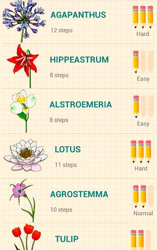 How to Draw Flowers screenshot 2