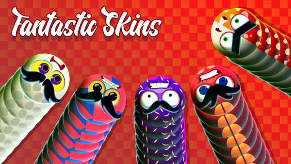 Angry Snakes - Slitherio Snake and worms скриншот 2