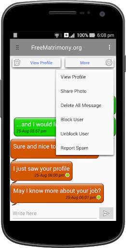 Free Matrimony screenshot 6