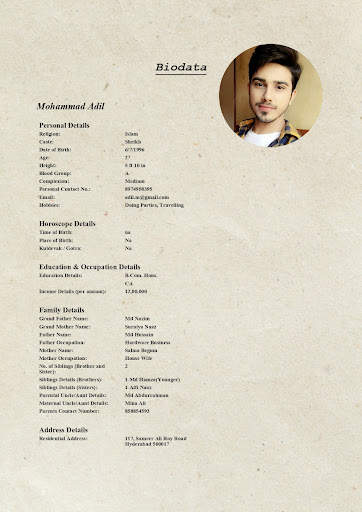 Marriage Biodata Maker screenshot 7