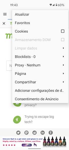 Privacy Browser - Ad Supported screenshot 3