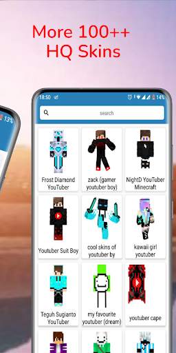 Minecraft Youtuber Skins screenshot 12