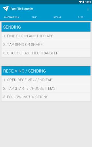 Fast File Transfer 4 تصوير الشاشة