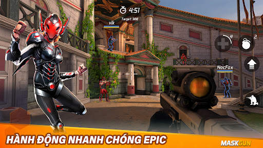 MaskGun: FPS Trò chơi bắn súng screenshot 1