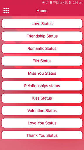 Love Status : Status for Love screenshot 3