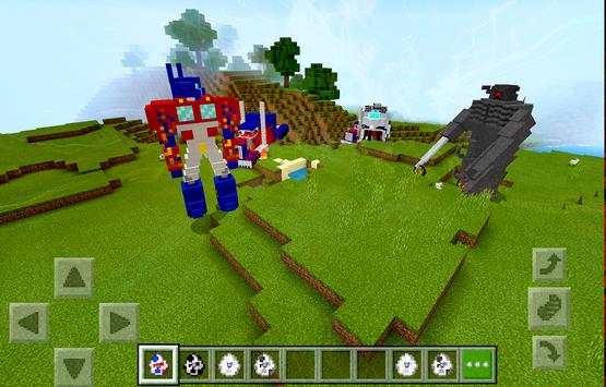 Mod adds transformers to MCPE screenshot 2