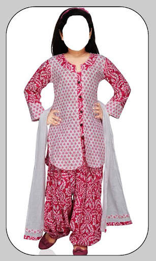 Kids Party Wear Patiala Suit screenshot 5