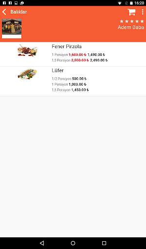 Restorandan İste Mobil Uyg. screenshot 13