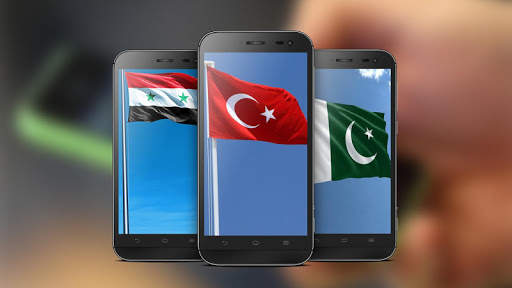 World Flags - Live Wallpapers- All countries flags screenshot 4