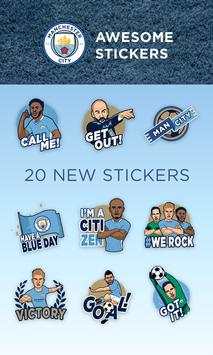 Manchester City FC Official Keyboard скриншот 2