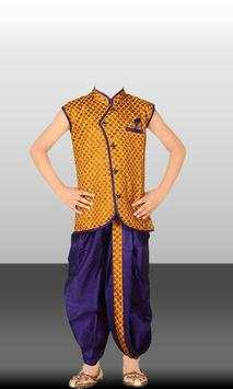 Boy Dhoti Photo Suit screenshot 3