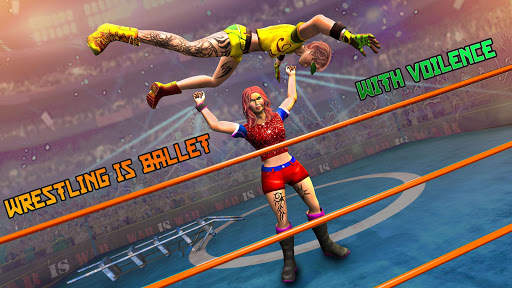 Girls Ring Wrestling Pro Fighting Games screenshot 12