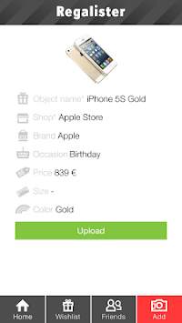 Regalister - Regali - Shopping screenshot 3