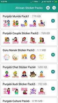 Punjabi Stickers For Whatsapp screenshot 1