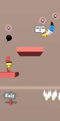 Save the Dude! - Rope Puzzle Game screenshot 4
