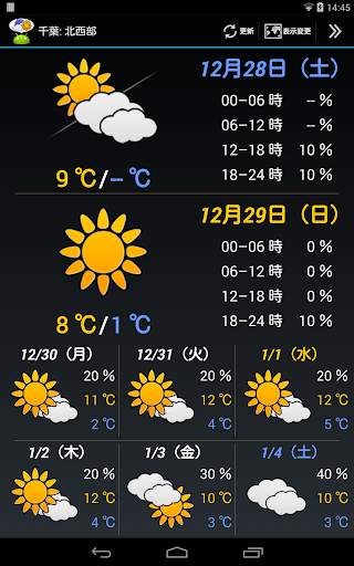 WeatherNow (JP weather app) screenshot 6