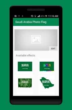 Saudi Arabia Photo Flag Editor screenshot 1