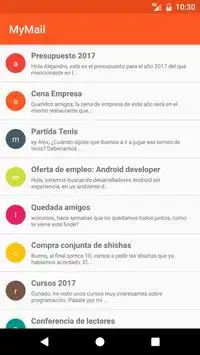 MyMail screenshot 1