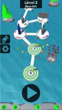 Fire Ball Bottle Shooter 3D screenshot 2