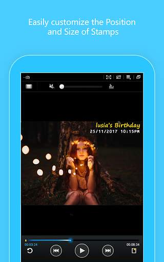 Video stamp: GPS, Timestamp, Logo video watermark screenshot 12