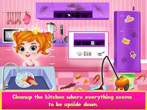 Cleaning games Kids - Clean Decor Mansion & Castle screenshot 11